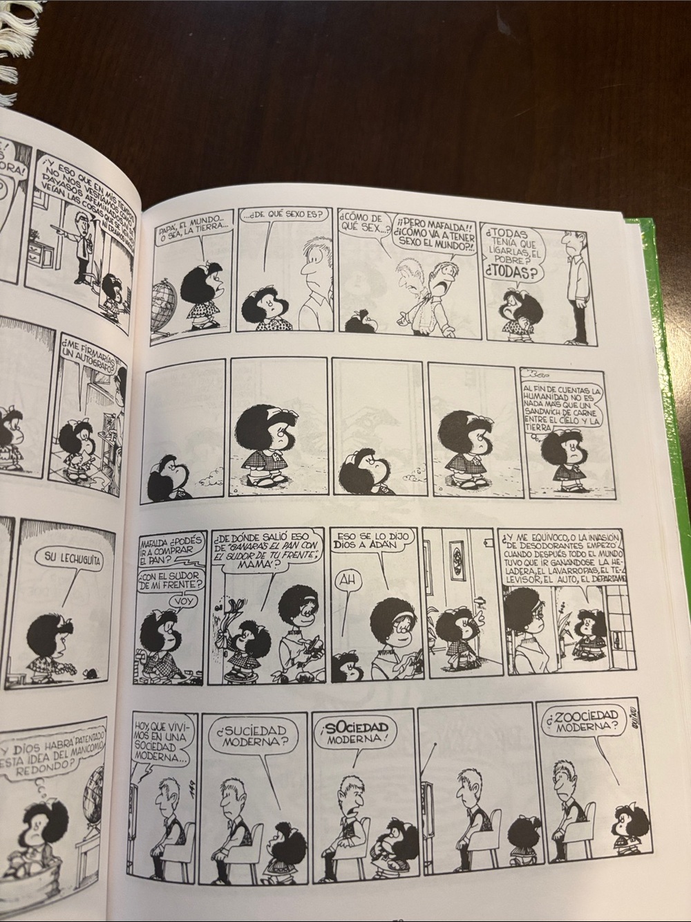 10 Años con Mafalda - Green Comic Book - Picture 4 of 4
